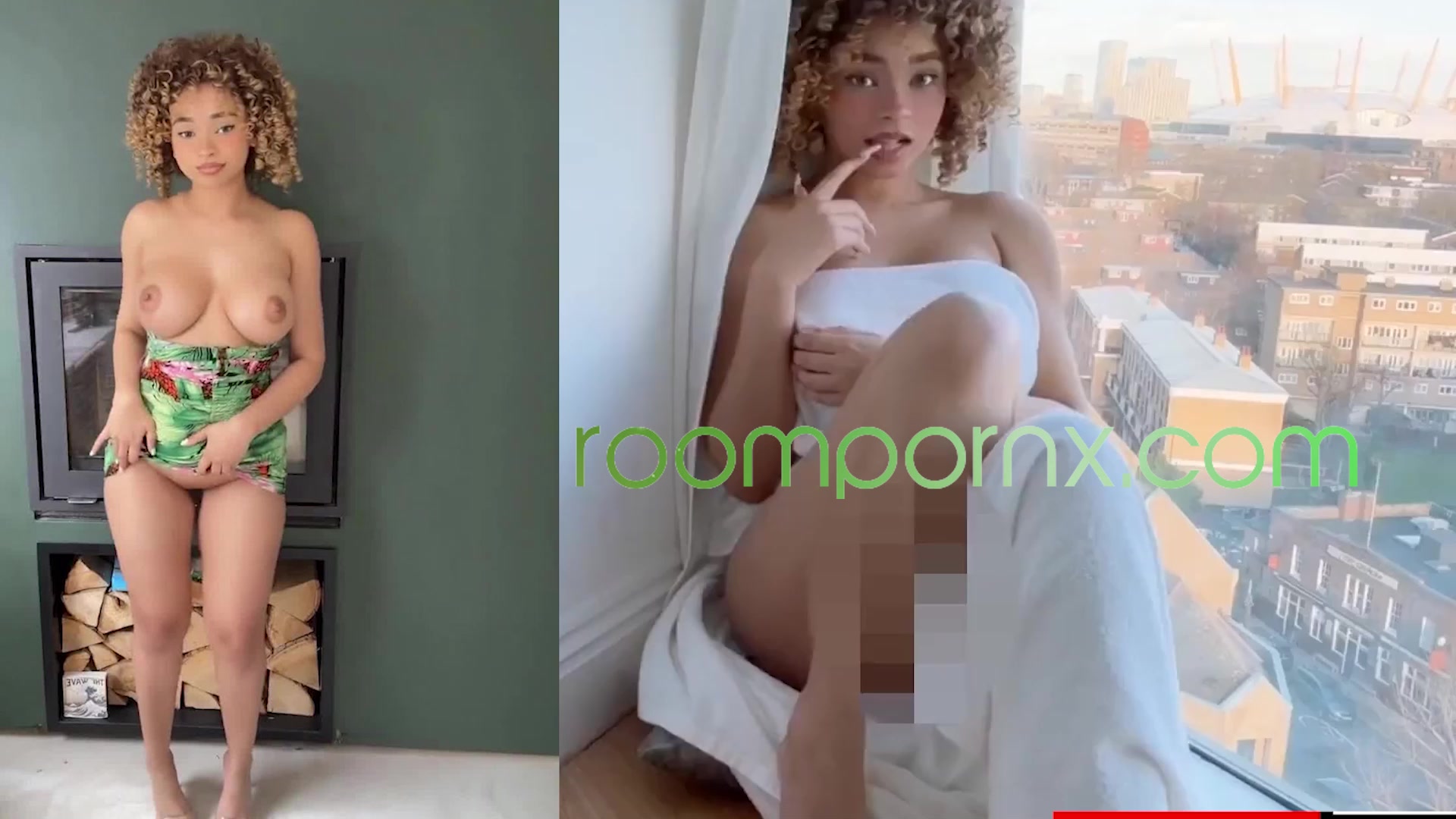 Kiara Peach  Onlyfans – Masturbate Pussy In Window