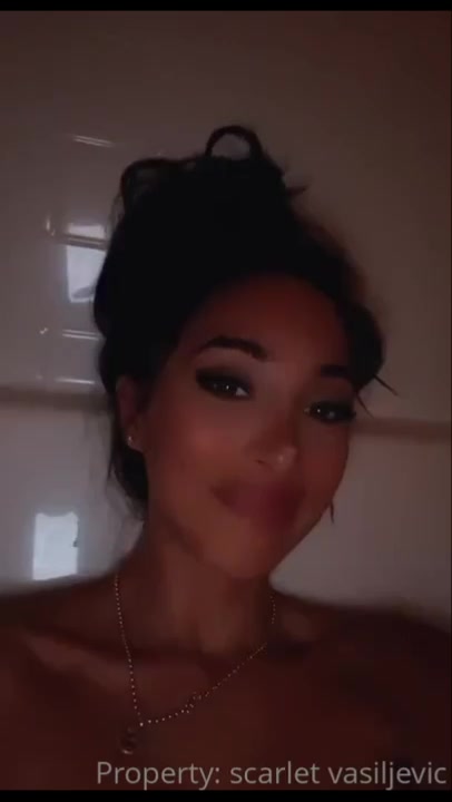 Scarlet Vas  Onlyfans – Nude In Bathtub