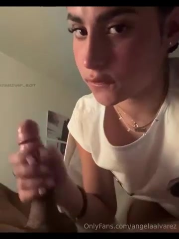 Angela Alvarez  Onlyfans – Deepthroat BJ