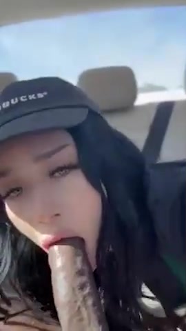 Auhneesh Nicole  Onlyfans – Starbucks Fucking BBC In Car