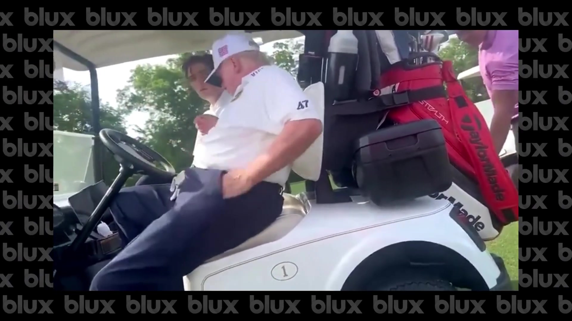 Donald Trump Golf Cart Video Ranting About Joe Biden & Kamala Harris Trending on Twitter
