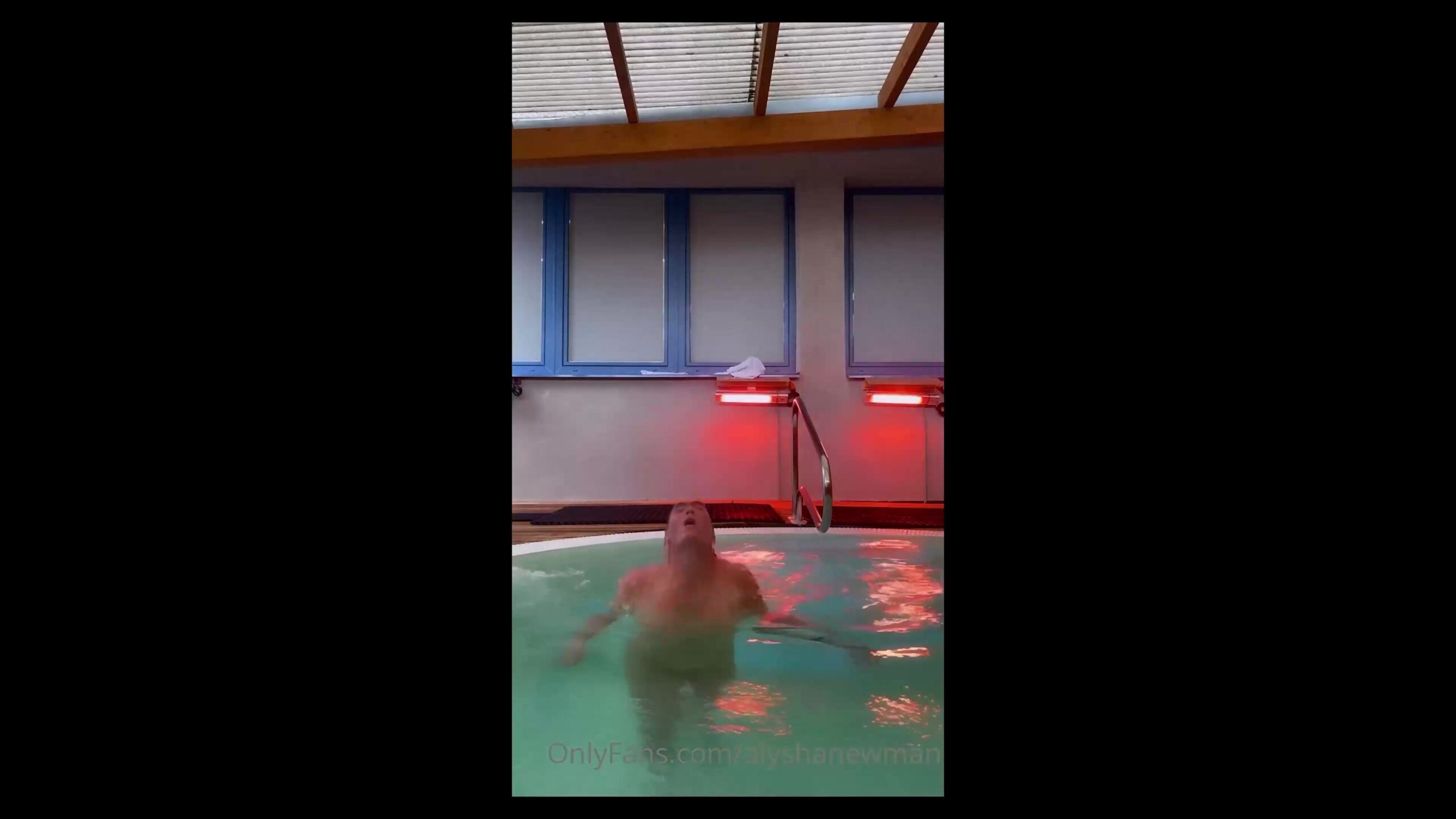 Alysha Newman Nude in Pool  Onlyfans